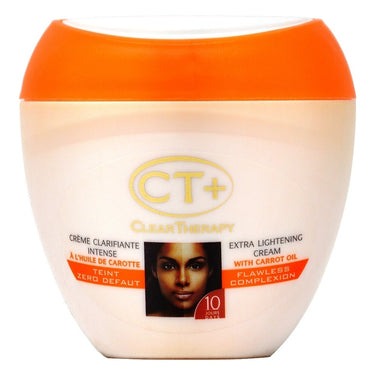 Web Title: CT+ ClearTherapy Extra Lightening Cream with Carrot Oil - Flawless Complexion 13.52oz - ANNS BEAUTY SUPPLY